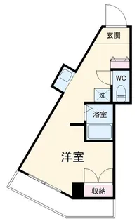 プロスペア横浜西口【7階】の間取り
