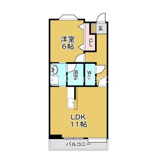 Granville39 s【10階】の間取り