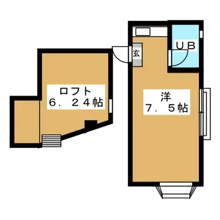 メゾン小林【2階】の間取り