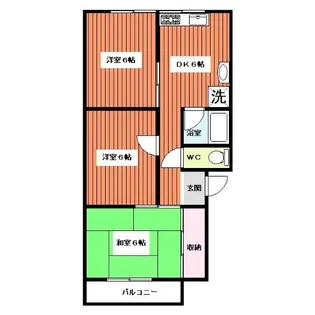 メゾンマコト【1階】の間取り