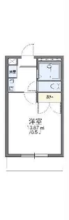 レオパレスサクセスI【2階】の間取り