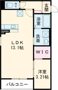 AKATSUKI RESIDENCE【2階】の間取り