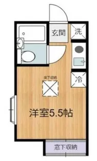 キャナール壱番館【1階】の間取り