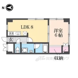 第2サンタウン【1階】の間取り