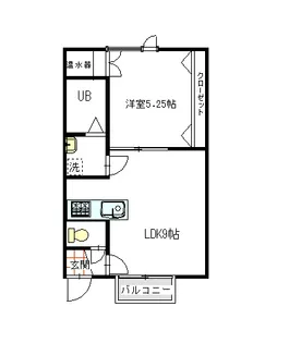 リレイション2【1階】の間取り