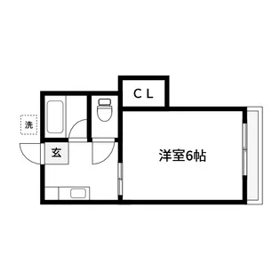 クラビクラ小岩【2階】の間取り