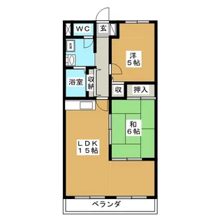 エリーズ【3階】の間取り