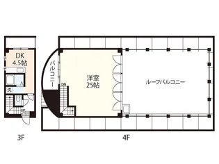 サンコート草津Y&N【3階】の間取り