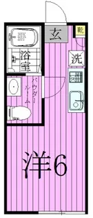 ルネコート五反野【1階】の間取り
