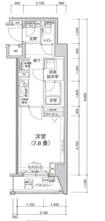 アイルルシェール錦糸町【5階】の間取り