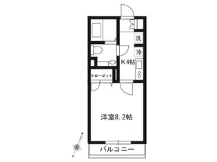 グランボヌール【2階】の間取り