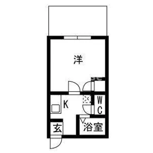 パームコート【1階】の間取り