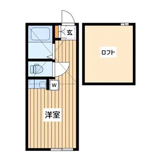 ユナイトアルテミス浅田【1階】の間取り