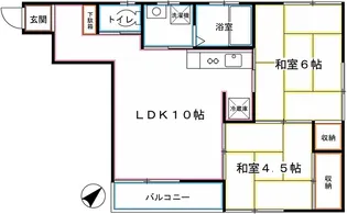 フラットアウト【2階】の間取り