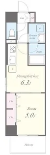 Soleil Levant【9階】の間取り