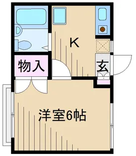 エルムハイツ【2階】の間取り