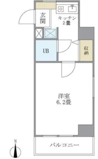 大井町タウンハウス【3階】の間取り