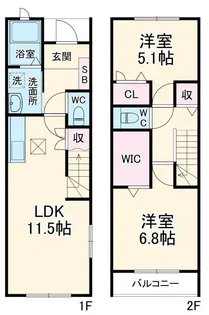 テライオ・コモドの間取り