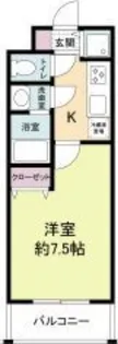 サムティ阿波座Lusso【6階】の間取り