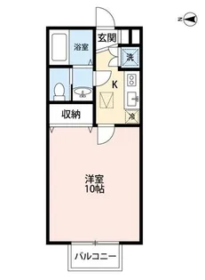 コリーヌ【2階】の間取り