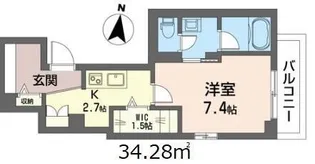 プランドール【1階】の間取り