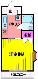 山本ビル【3階】の間取り