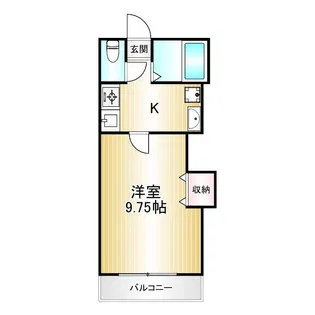 スカイパレス光が丘【2階】の間取り