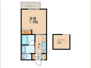 アルグランデII【2階】の間取り