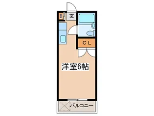 b´CASA多摩永山II re-born【5階】の間取り