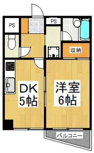フォレストコート【1階】の間取り