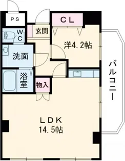 メゾン・ド・コアひまわり館【2階】の間取り