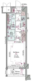 プラシア蒲田 THE GRAND RESIDENCE【3階】の間取り