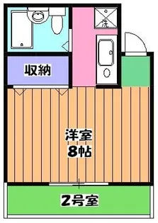 サンフラワー井口ハイツ【1階】の間取り