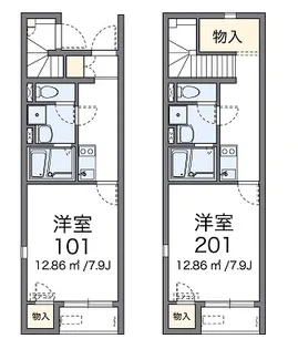 レオネクストパル【1階】の間取り