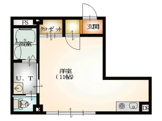 武田ビル【3階】の間取り