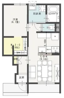 L-BASE本庄【1階】の間取り