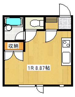 サテライト井上【3階】の間取り