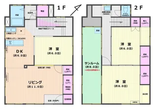 静岡県賀茂郡東伊豆町片瀬【一戸建】の間取り
