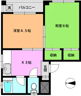 葵ビル【4階】の間取り