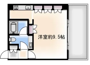 蒼映パーク原宿【1階】の間取り
