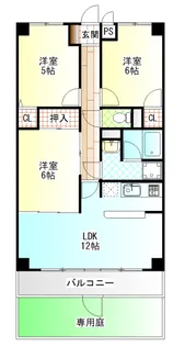 プレエステート長田【1階】の間取り