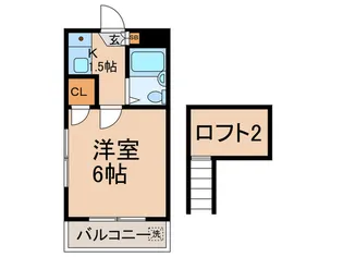 レジデンスS田園調布【1階】の間取り