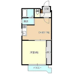 レジデンス八日町【3階】の間取り