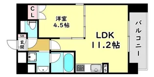 ルピナスI【5階】の間取り