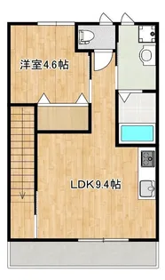 熊本県熊本市東区秋津3【アパート】の間取り