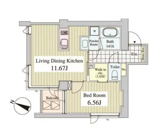Casa Albore【2階】の間取り