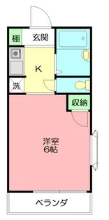 ノバビュー元町【1階】の間取り