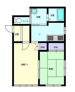 Veryすみよし【1階】の間取り