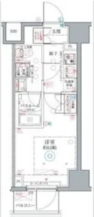 クレヴィスタ阪東橋II【3階】の間取り