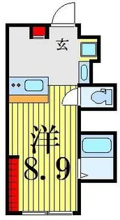 DUAL堀切【2階】の間取り